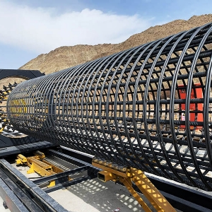 数控钢筋笼滚焊机